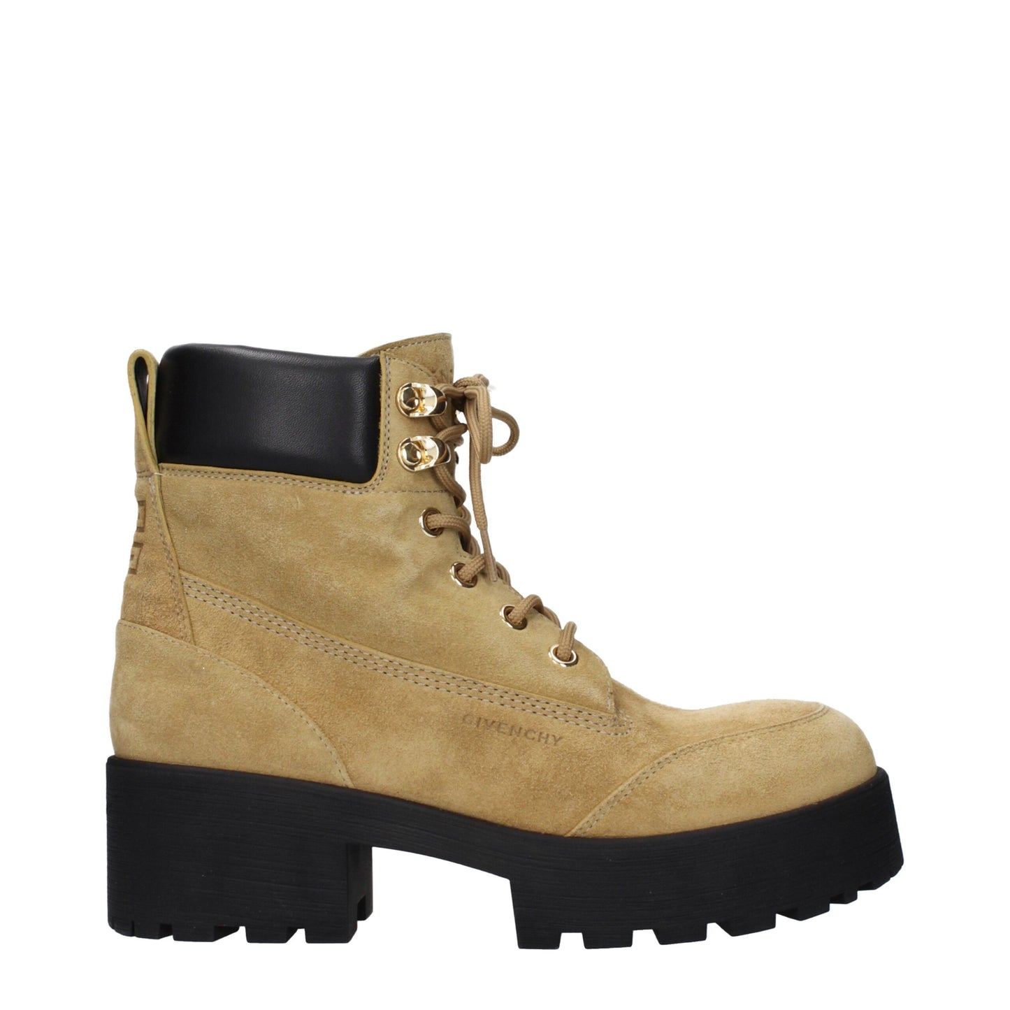 Ankle Boots by Givenchy for women in suede leather brown features an high-performance silhouette, showcasing the sophisticated design of the Women's Suede Leather Ankle Boots with a and a refined .