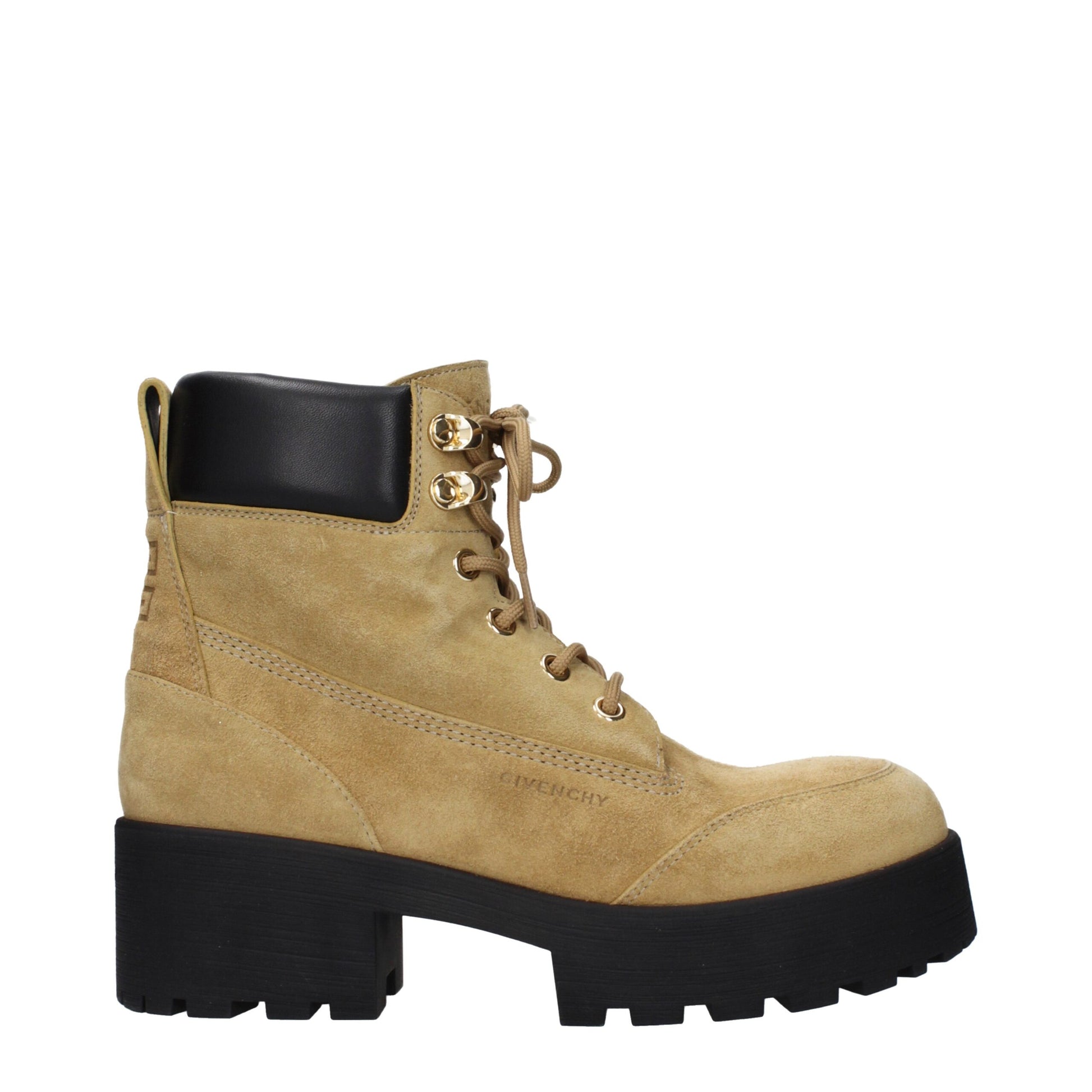 Ankle Boots by Givenchy for women in suede leather brown features an high-performance silhouette, showcasing the sophisticated design of the Women's Suede Leather Ankle Boots with a and a refined .