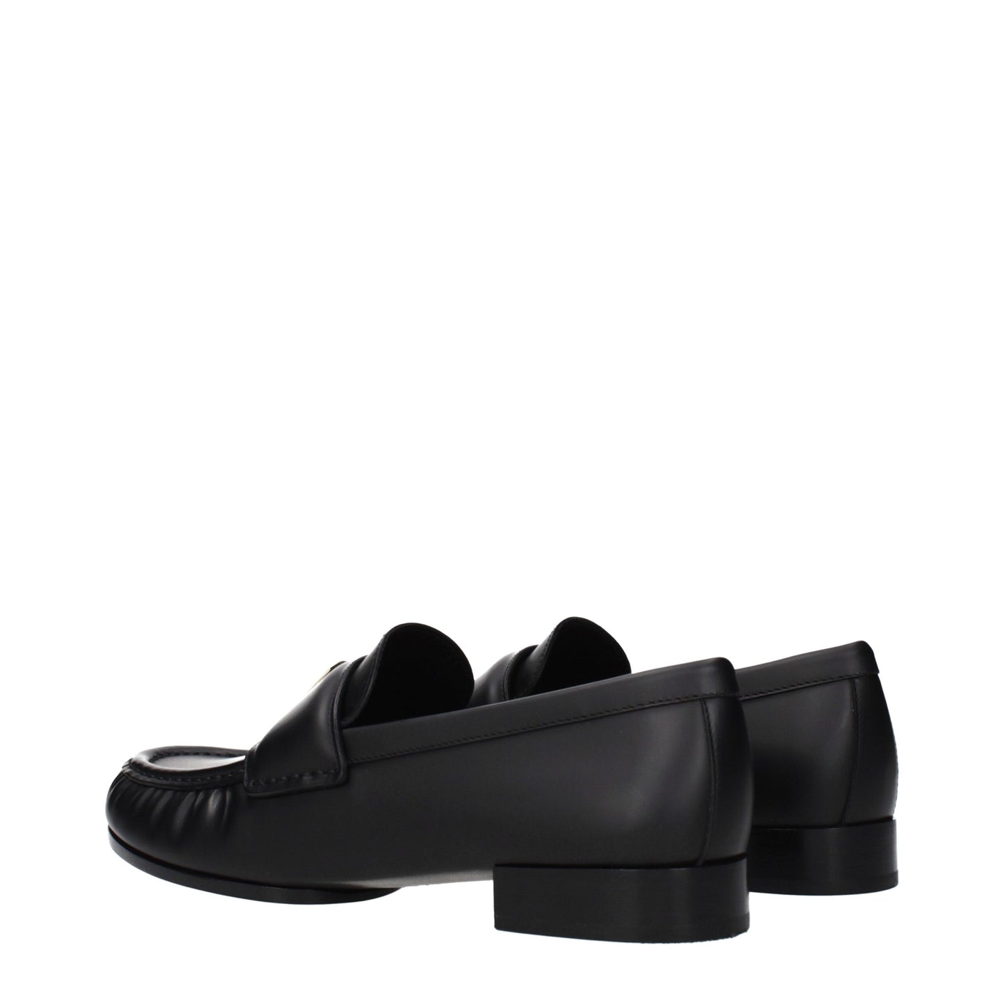 Flat Loafer Slip-On Shoes by Givenchy for women in leather black showcases a impeccable silhouette as Women's Leather Flat Loafer Slip-On Shoes, artfully designed with a impeccable flat and refined for a impeccable finish.
