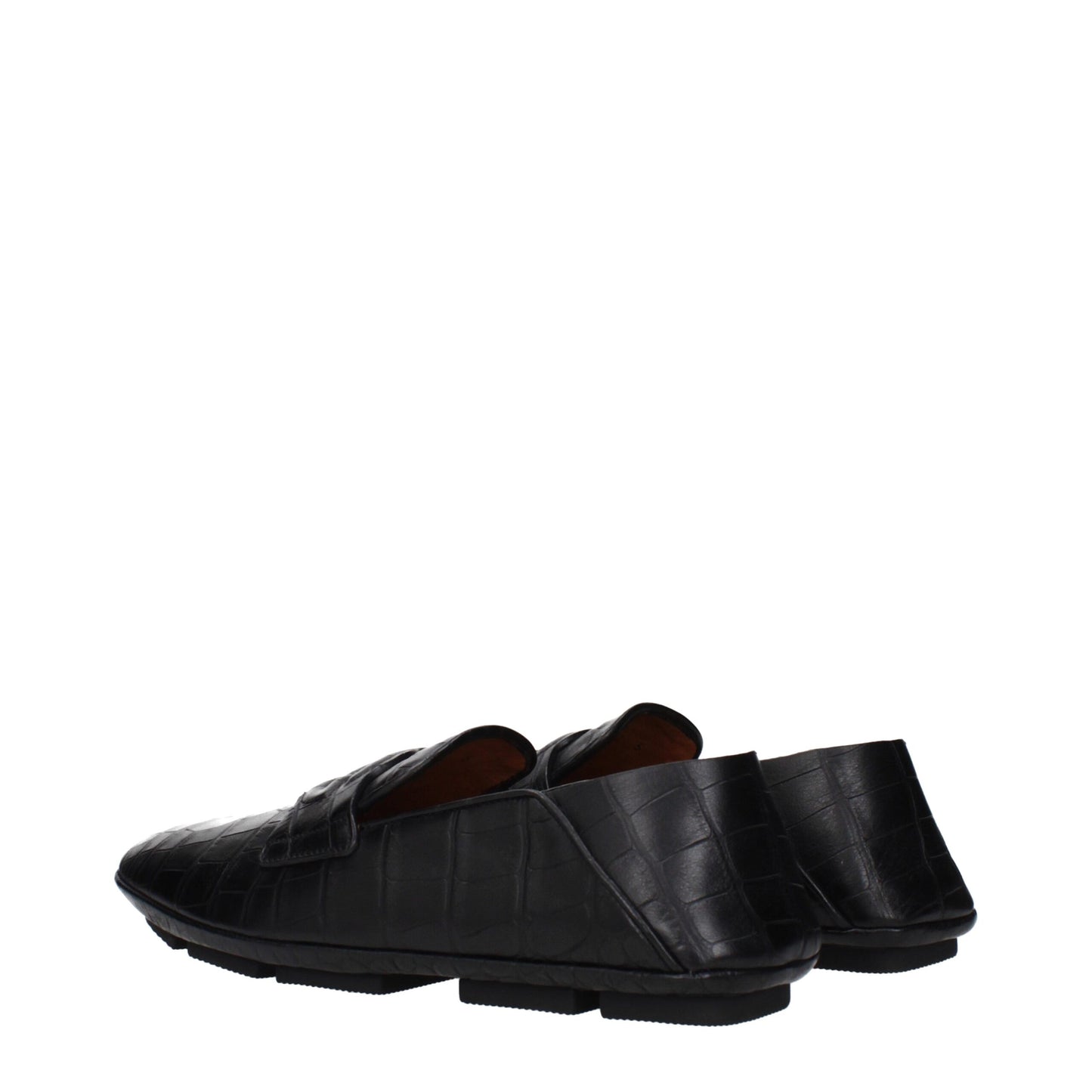 Loafer Slip-On Shoes by Dolce & Gabbana for men in leather black showcases a impeccable silhouette as Men's Leather Loafer Slip-On Shoes, artfully designed with a impeccable and refined for a impeccable finish.