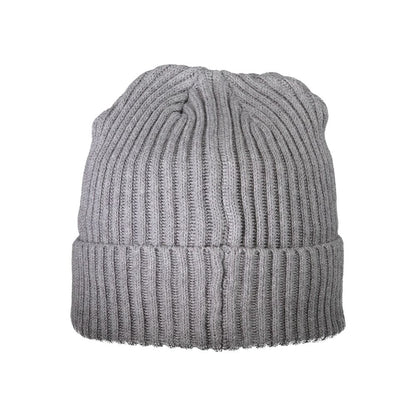 Beanie Hat by North Sails for men in cotton & lana wool blend gray presents a urban-chic silhouette, showcasing the urban-chic craftsmanship of this Cotton & Lana Wool Blend Beanie Hat.