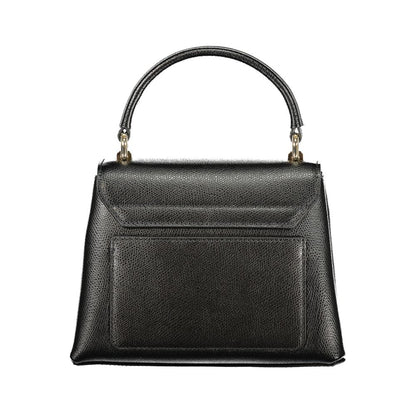 Furla Camelia Leather Handbag - Beige Black
