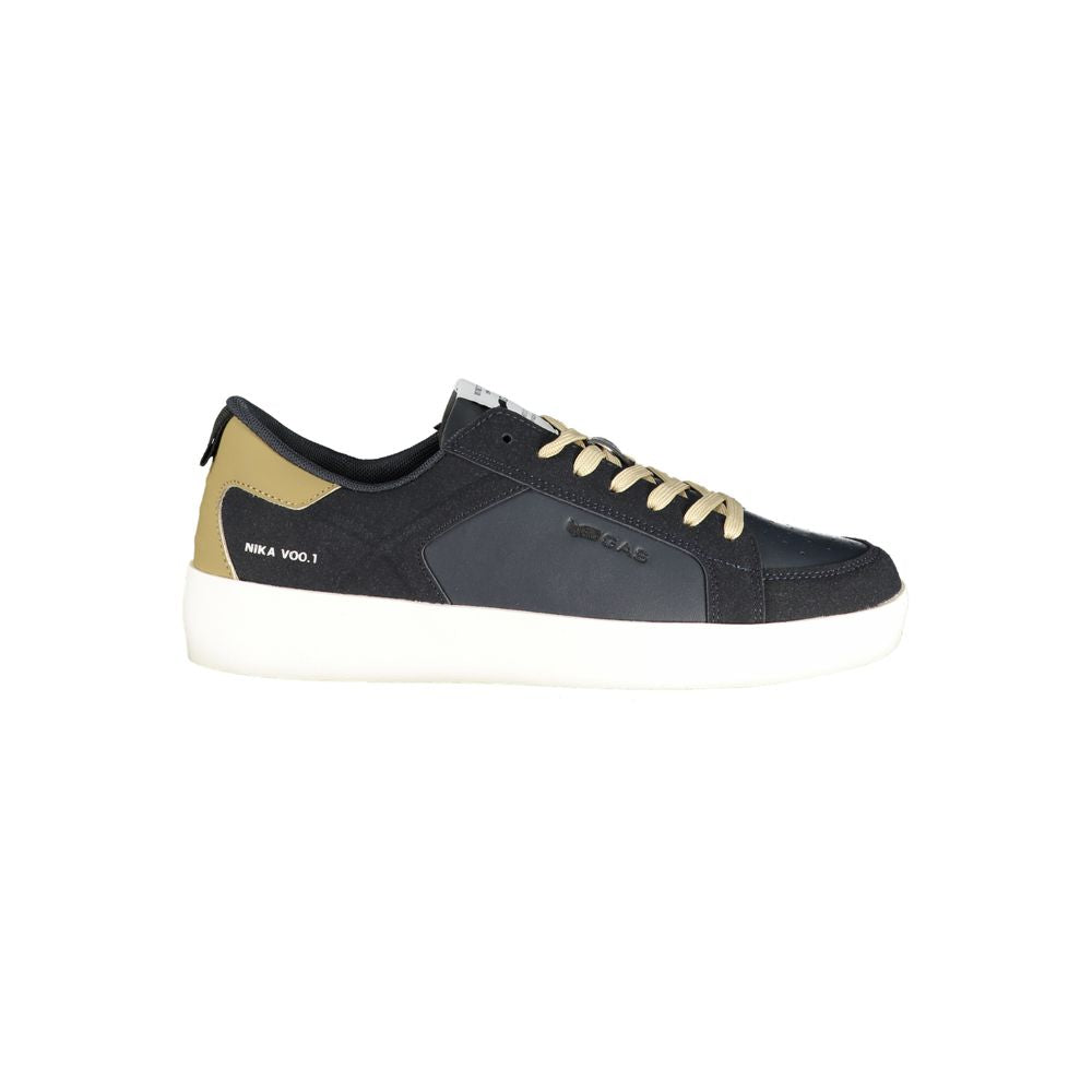 Athletic Sneakers Gas men polyurethane leather blue featuring a avant-garde Men's Athletic Polyurethane Leather Sneakers design with a avant-garde athletic style for a refined finish.