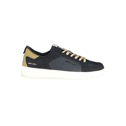 Athletic Sneakers Gas men polyurethane leather blue featuring a avant-garde Men's Athletic Polyurethane Leather Sneakers design with a avant-garde athletic style for a refined finish.