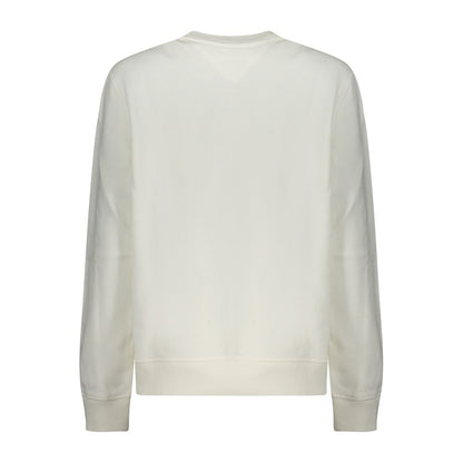 Sweatshirt by Tommy Hilfiger for women in cotton white features an magnificent silhouette, showcasing a sophisticated and detail for a truly magnificent finish.