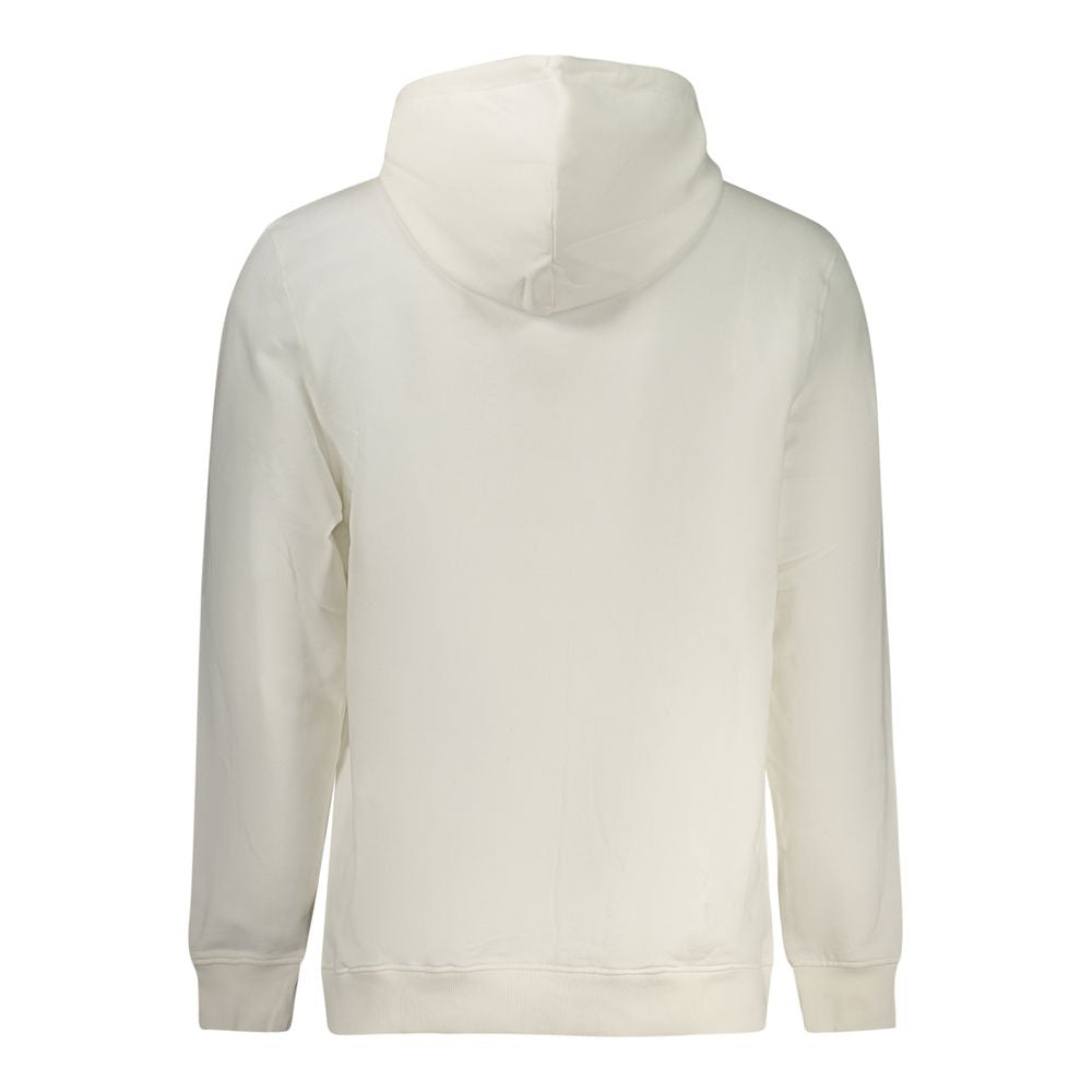 Sweatshirt by Tommy Hilfiger for men in cotton black & white features an exquisite silhouette, showcasing and hooded crew neckline details for a exquisite look.