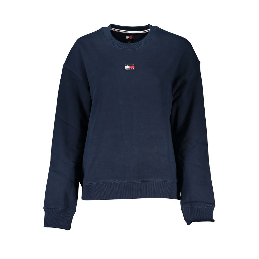 Sweatshirt by Tommy Hilfiger for women in denim cotton azzurro & signature features an magnificent silhouette, showcasing a sophisticated and detail for a truly magnificent finish.