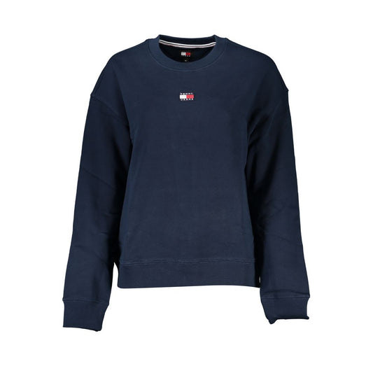Sweatshirt by Tommy Hilfiger for women in denim cotton azzurro & signature features an magnificent silhouette, showcasing a sophisticated and detail for a truly magnificent finish.