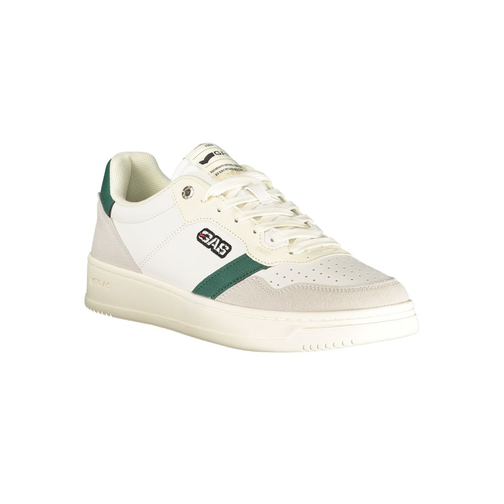 Athletic Sneakers Gas men polyester & polyurethane black, green, red, white & print featuring a avant-garde Men's Athletic Polyester & Polyurethane Sneakers design with a avant-garde athletic style for a refined finish.