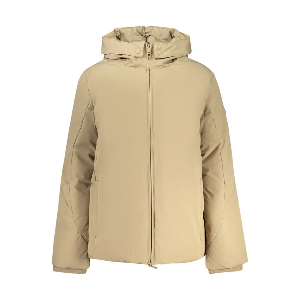 Hooded Overcoat by North Sails for women in polyester brown features an voluminous silhouette, showcasing distinct pockets & hooded and a voluminous hooded neckline for a truly voluminous aesthetic.