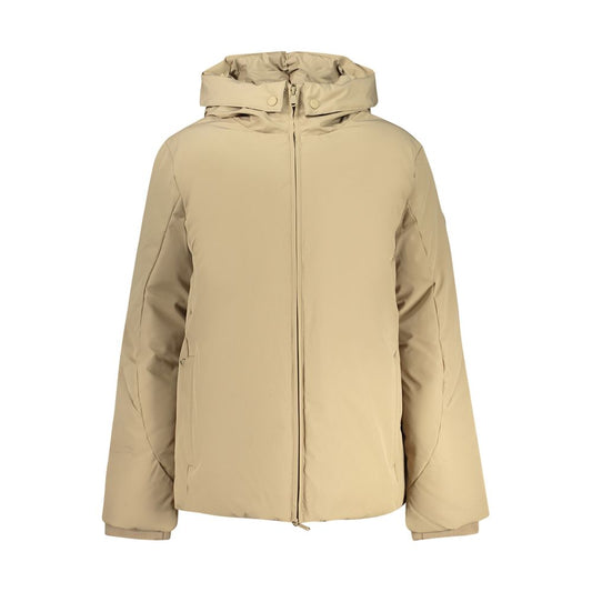 Hooded Overcoat by North Sails for women in polyester brown features an voluminous silhouette, showcasing distinct pockets & hooded and a voluminous hooded neckline for a truly voluminous aesthetic.