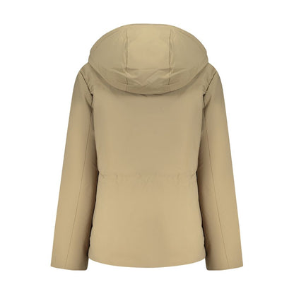 Hooded Parka by North Sails for women in polyester brown features a modern silhouette, showcasing a sophisticated hooded neckline and premium hooded for a truly modern finish.