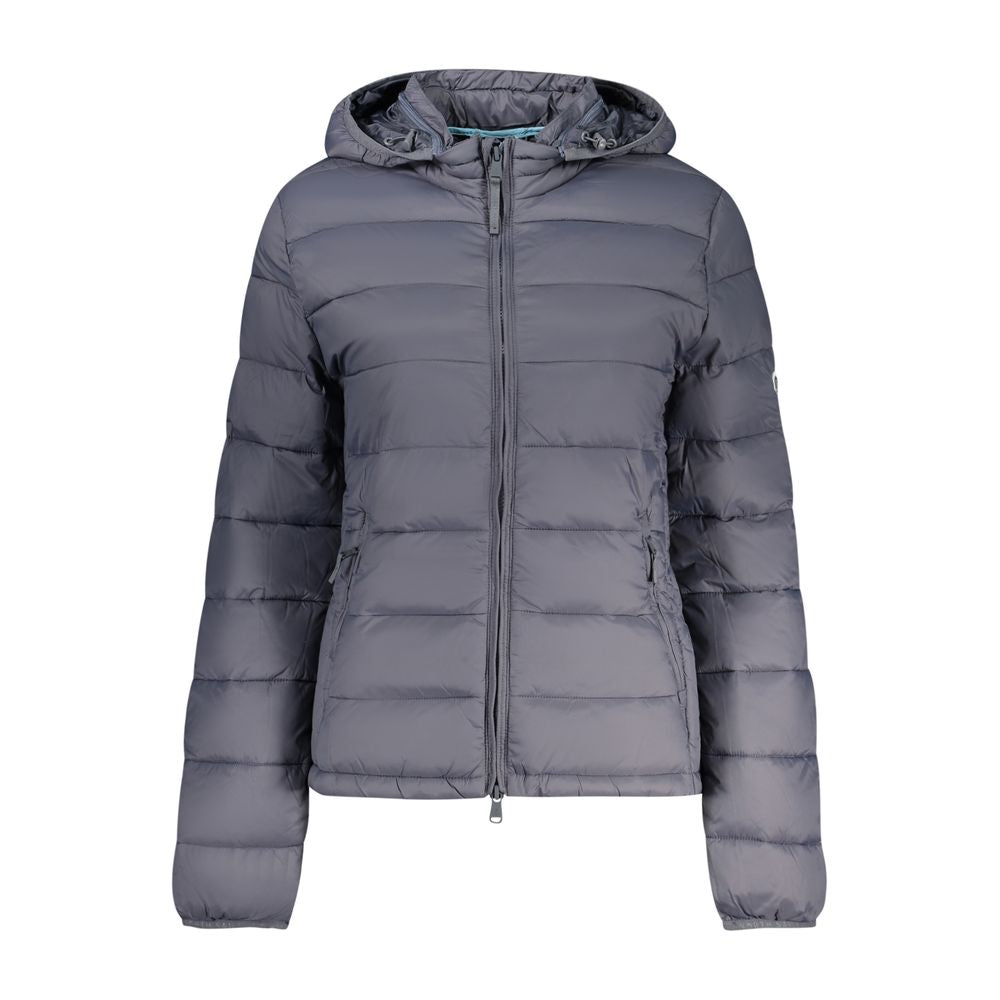 This Hooded Parka by North Sails for women in polyester gray & brown presents a enveloping silhouette, meticulously detailed with pockets, hooded & windproof and a enveloping hooded neckline.