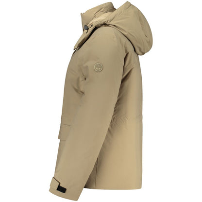 Hooded Parka by North Sails for women in polyester brown features a stylish silhouette, meticulously detailed with a sophisticated and functional hooded for a stylish finish.