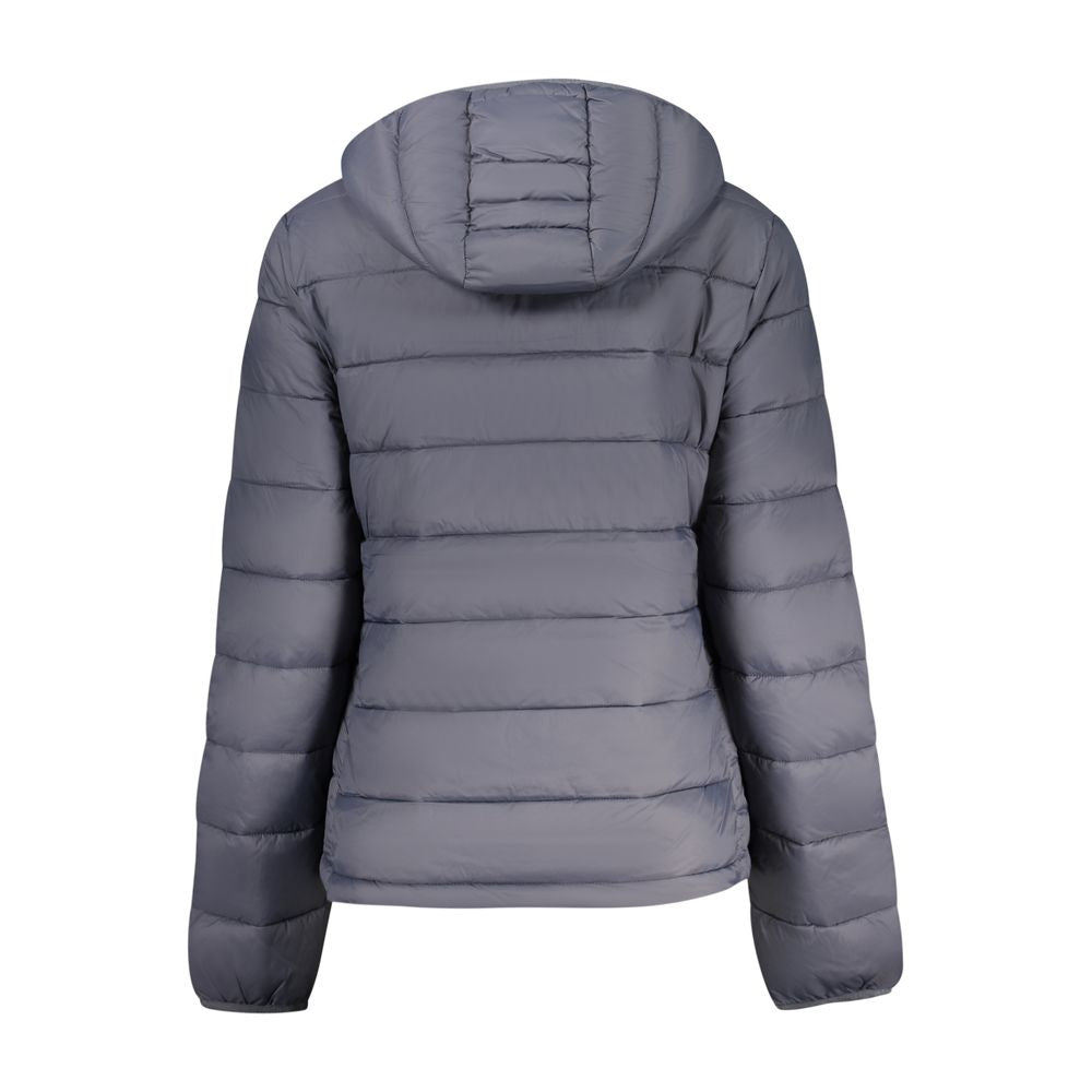 Hooded Parka by North Sails for women in polyester gray & brown, presenting a cosy silhouette with distinctive pockets, hooded & windproof and a refined hooded neckline.