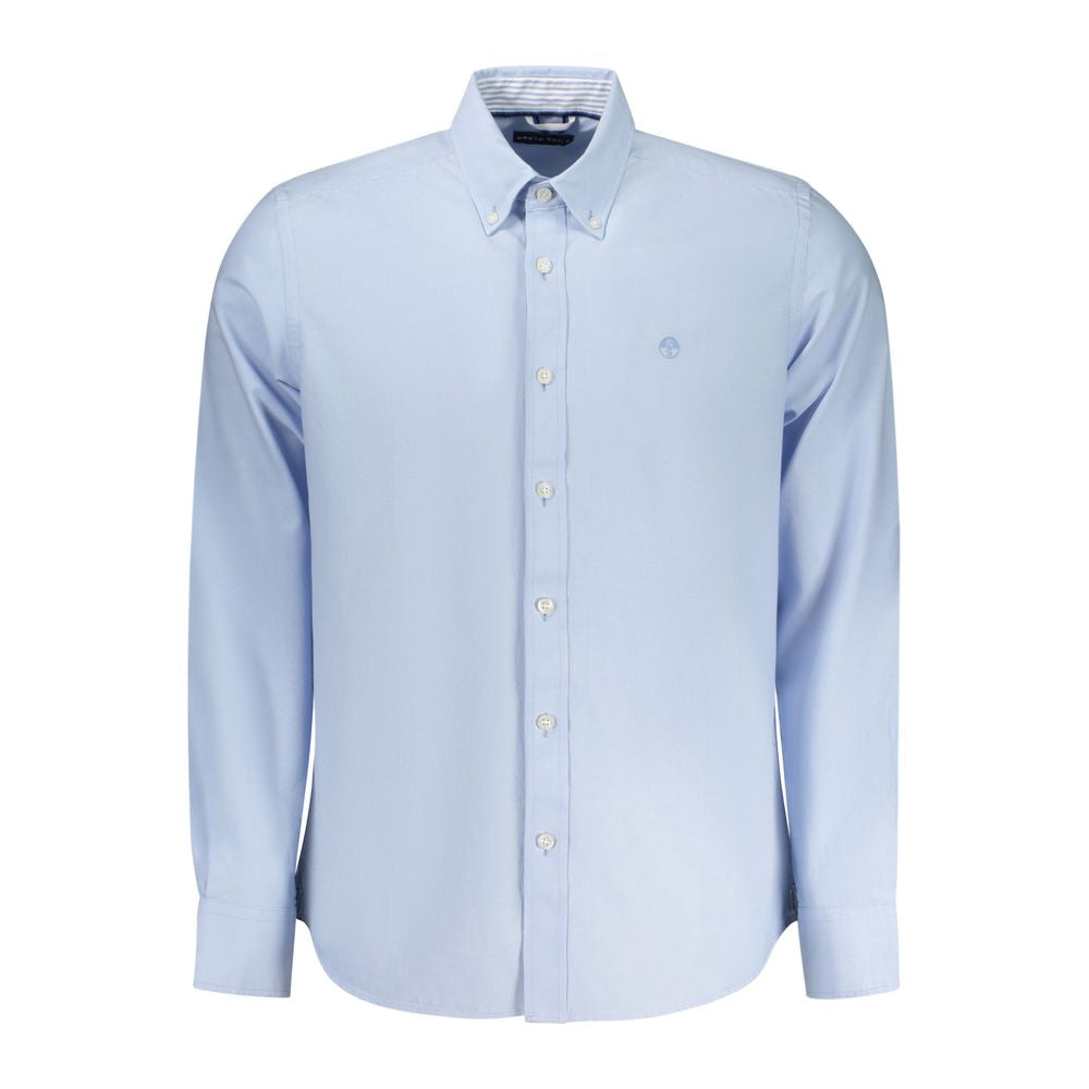 Polo Shirt by North Sails for men in cotton azzurro features a eye catching silhouette, showcasing a refined and long-sleeve for a eye catching finish.