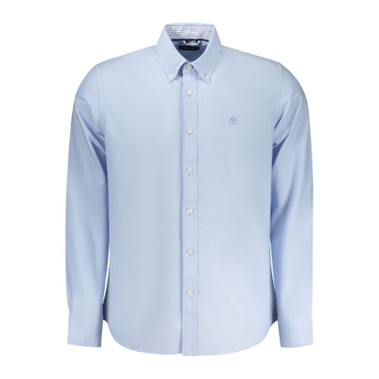 Polo Shirt by North Sails for men in cotton azzurro features a eye catching silhouette, showcasing a refined and long-sleeve for a eye catching finish.