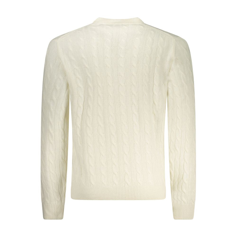 Sweatshirt by North Sails for men in lana wool polyamide & viscose white features an magnificent silhouette, showcasing a sophisticated and detail for a truly magnificent finish.
