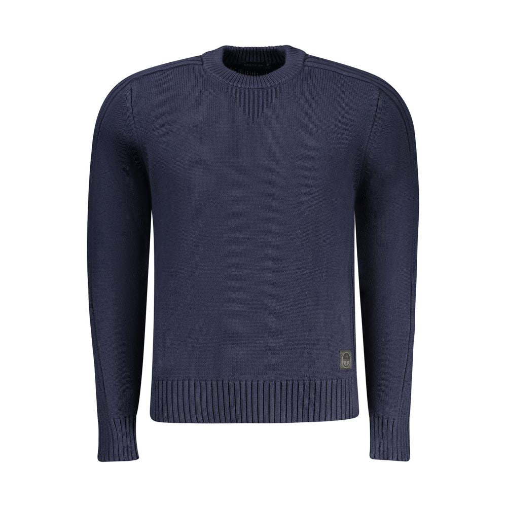 Sweatshirt by North Sails for men in cotton polyester blue features an magnificent silhouette, showcasing a sophisticated and detail for a truly magnificent finish.