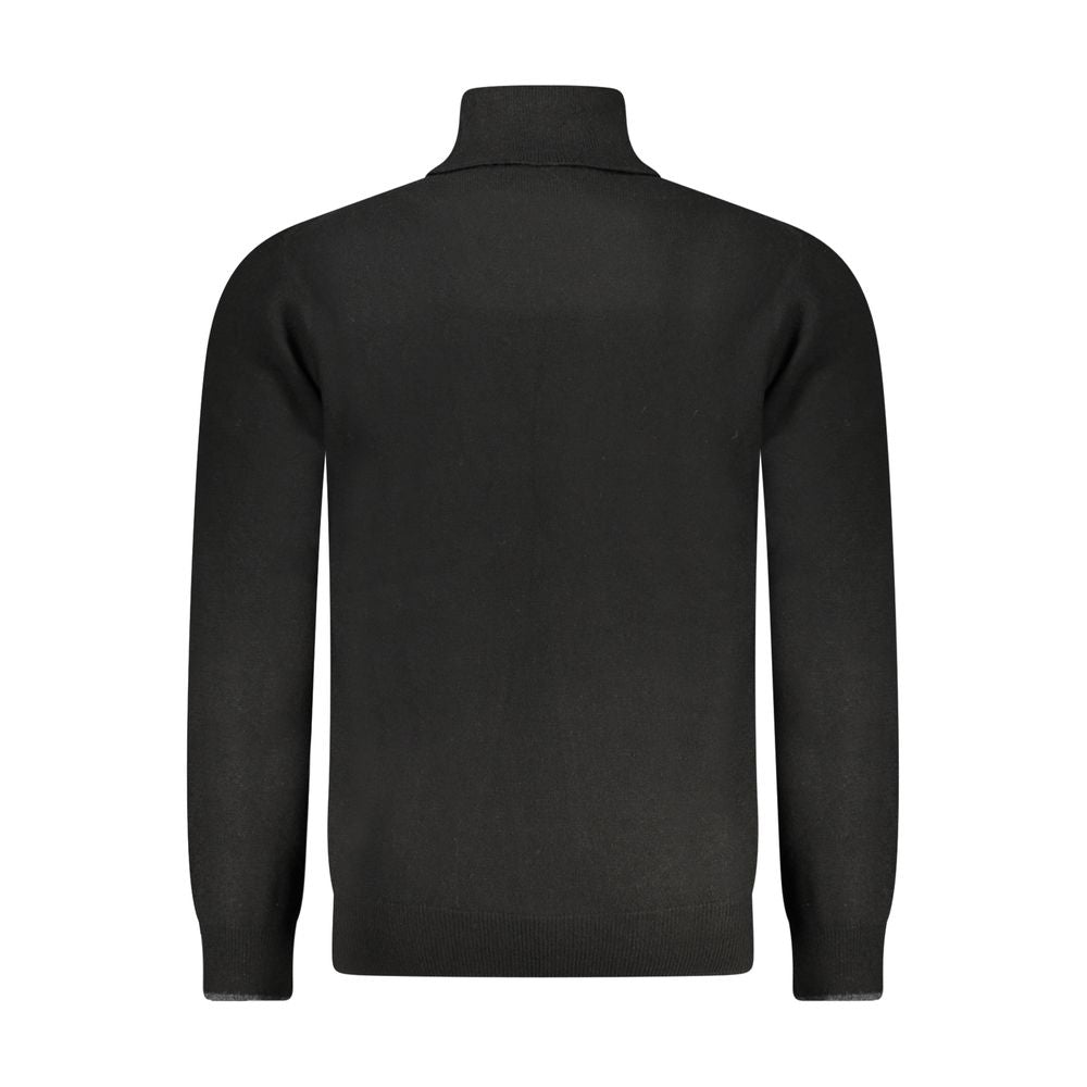 Sweater by North Sails for men in polyamide cotton black features an polished silhouette, showcasing refined and a sophisticated for a truly polished finish.