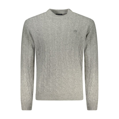 Sweatshirt by North Sails for men in lana wool polyamide & viscose gray features an provocated silhouette, detailed with a provocated and a refined for a sophisticated aesthetic.