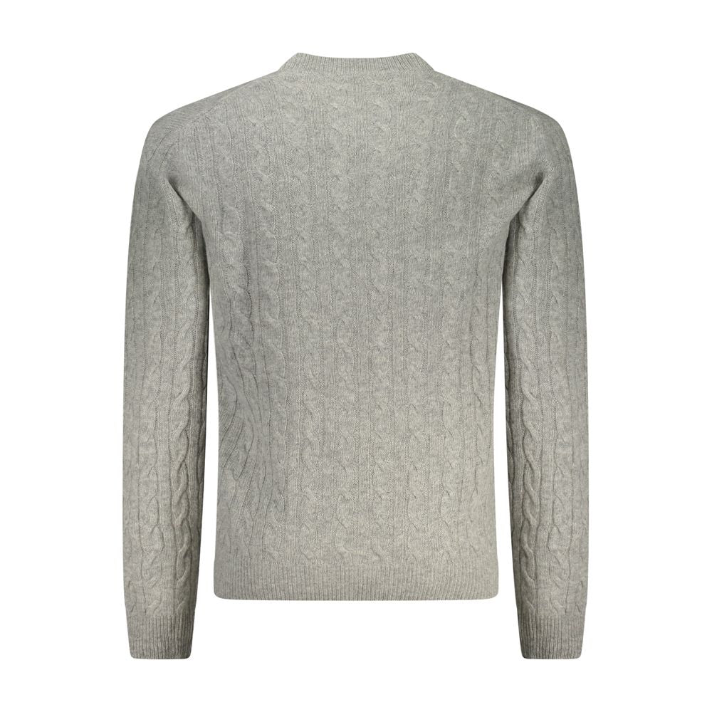 Sweatshirt by North Sails for men in lana wool polyamide & viscose gray presents a smart casual silhouette, featuring a smart casual and for a sophisticated look.
