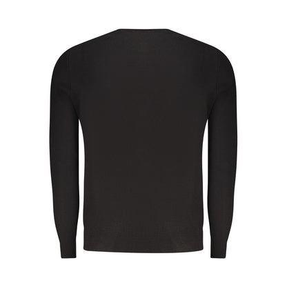 Sweatshirt by North Sails for men in polyester & viscose black & print presents a smart casual silhouette, featuring a smart casual crew neckline and for a sophisticated look.
