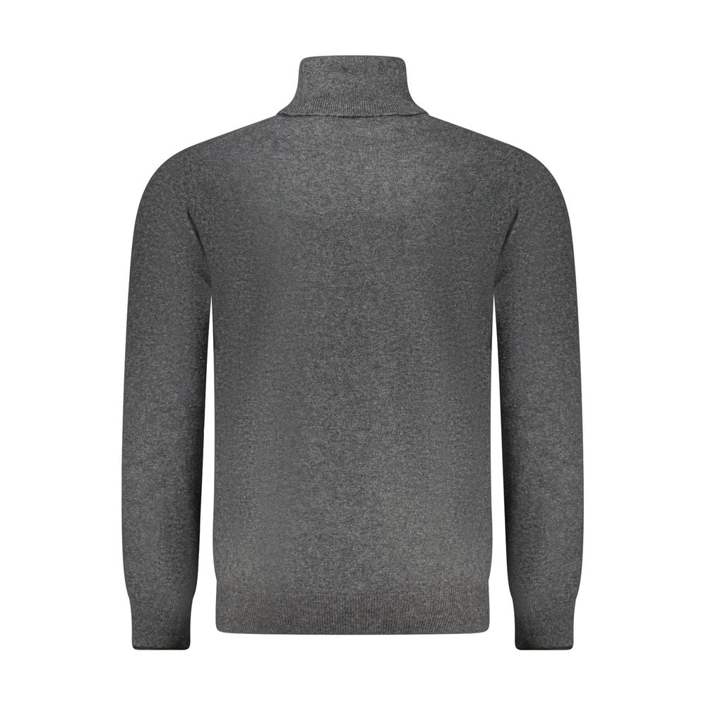 Sweatshirt by North Sails for men in polyamide cotton blue, gray & striped features an provocated silhouette, detailed with a provocated and a refined for a sophisticated aesthetic.