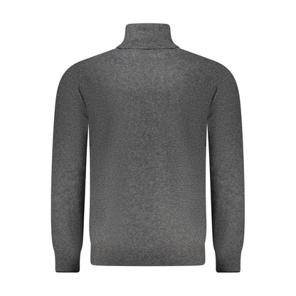 Sweatshirt by North Sails for men in polyamide cotton blue, gray & striped features an provocated silhouette, detailed with a provocated and a refined for a sophisticated aesthetic.