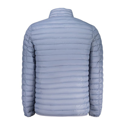 Overcoat by Norway 1963 for men in polyamide azzurro presents a luxurious silhouette, showcasing a luxurious and sophisticated lightweight & pockets for a premium, luxurious look.