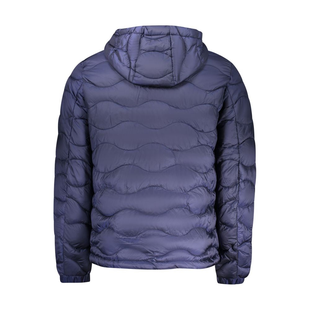 Windbreaker Jacket by Norway 1963 for men in polyamide azzurro features an perennial silhouette with a refined and perennial pockets & windproof for a sophisticated weather-resistant look.