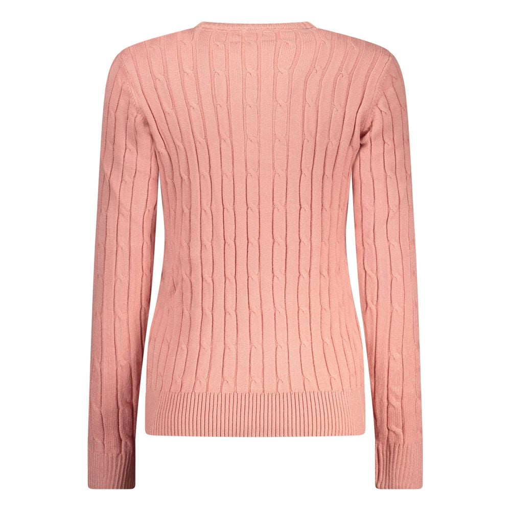 Sweatshirt by Norway 1963 for women in polyamide polyester viscose pink features an exquisite silhouette, showcasing and details for a exquisite look.