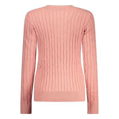 Sweatshirt by Norway 1963 for women in polyamide polyester viscose pink features an exquisite silhouette, showcasing and details for a exquisite look.