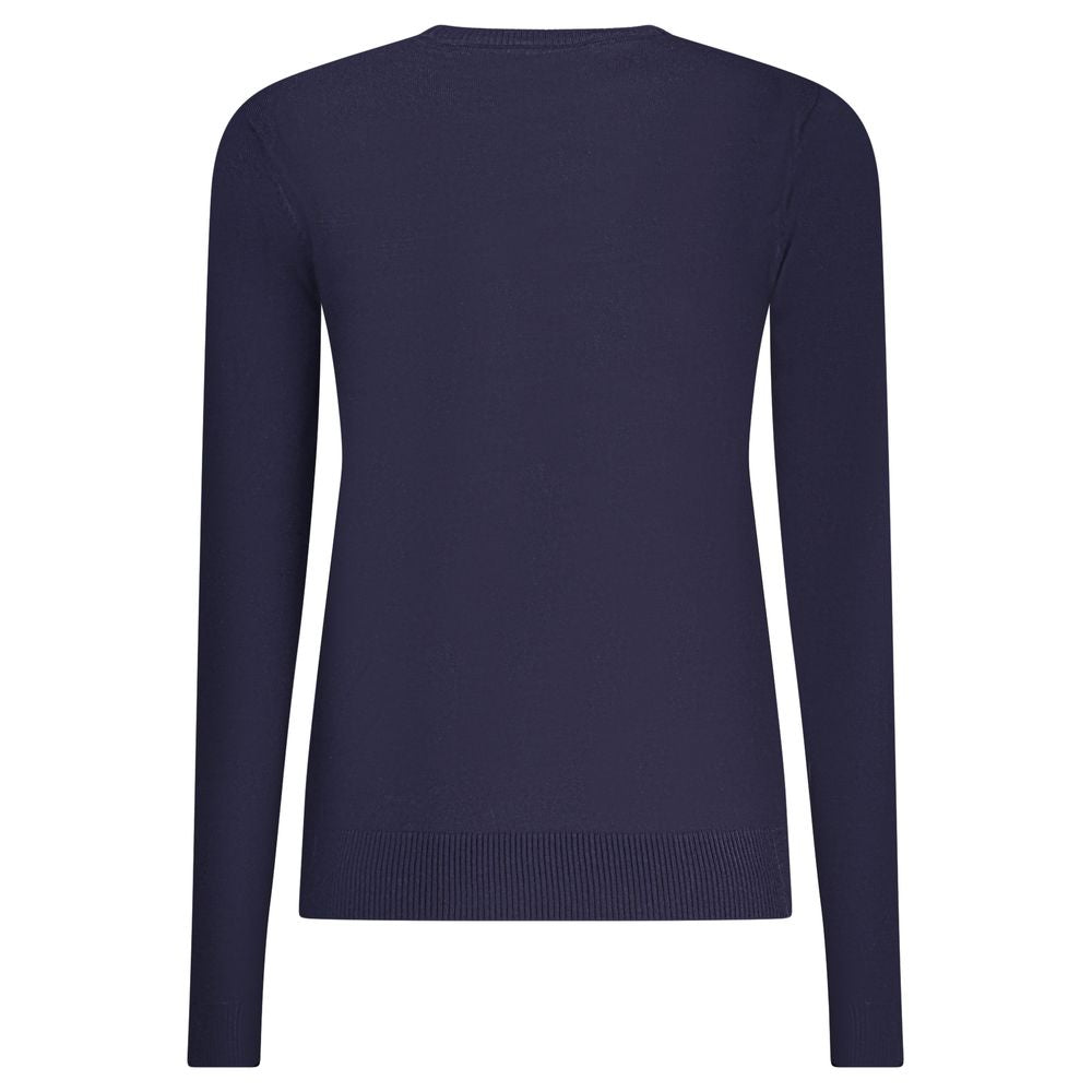 Sweater by Norway 1963 for women in polyamide polyester viscose blue showcases a downtown chic silhouette, artfully finished with a downtown chic and for a sophisticated, high-end look.