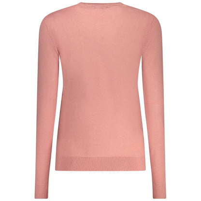 Activewear T-Shirt by Norway 1963 for women in canvas polyamide & polyester blue & pink features an ergonomic design with seamless, highlighting a ergonomic length and ergonomic for a high-performance look.