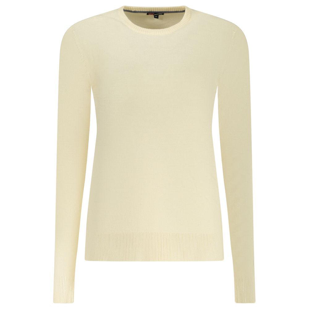 Sweatshirt by Norway 1963 for women in polyamide polyester viscose white & signature features an exquisite silhouette, showcasing and turtle neckline details for a exquisite look.