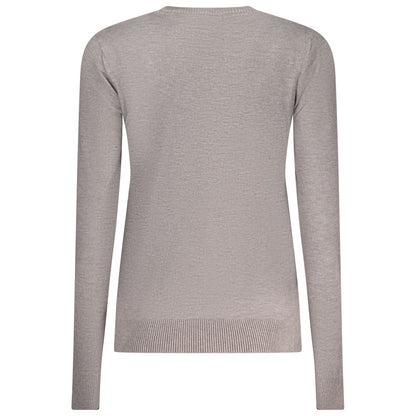 Activewear T-Shirt by Norway 1963 for women in polyamide polyester viscose gray features a versatile silhouette, showcasing a versatile and detailed with high-performance for a premium look.