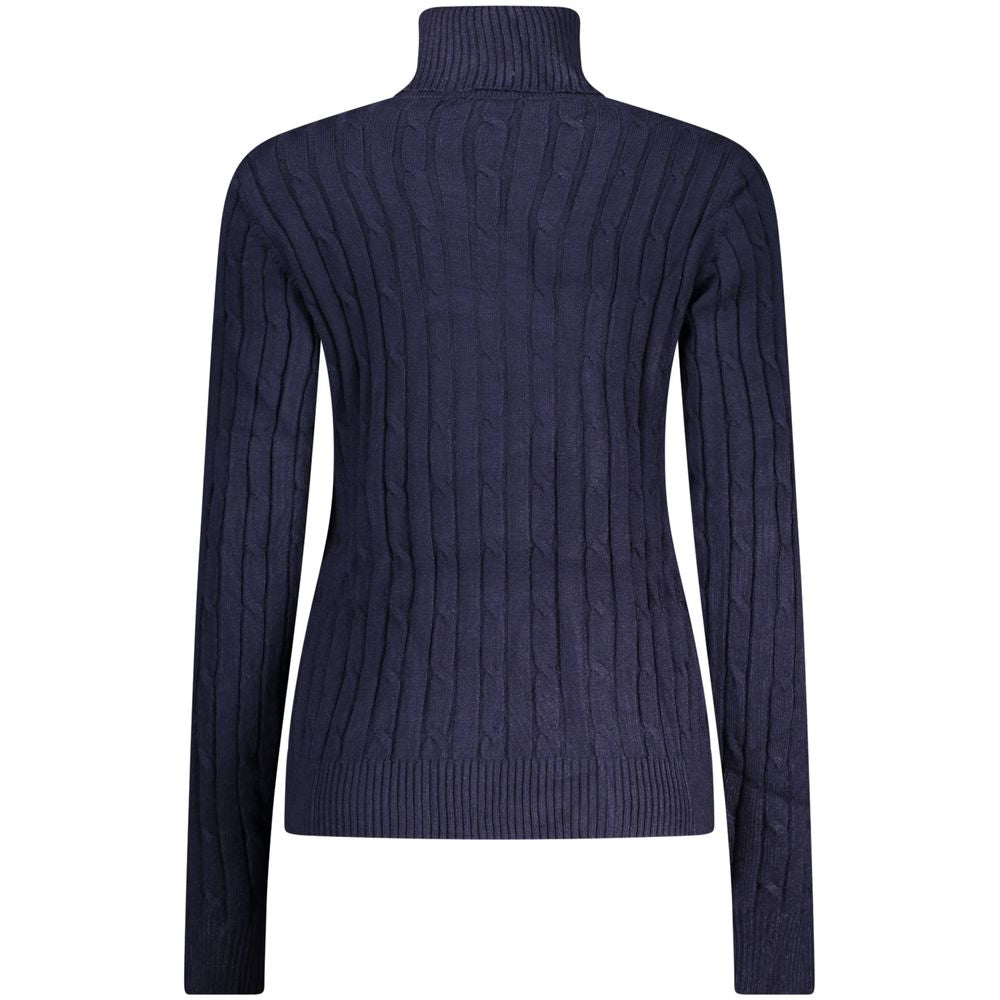 Sweater by Norway 1963 for women in polyamide polyester viscose blue, gray & signature showcases a downtown chic silhouette, artfully finished with a downtown chic and for a sophisticated, high-end look.