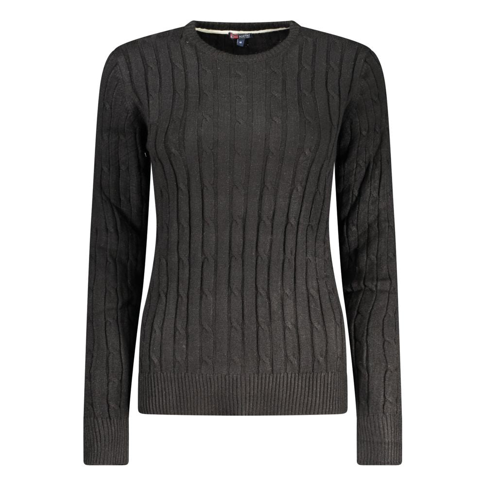 Sweatshirt by Norway 1963 for women in polyamide polyester viscose black & patterned features a unrivaled silhouette with a refined crew neckline and unrivaled detailing for a sophisticated look.