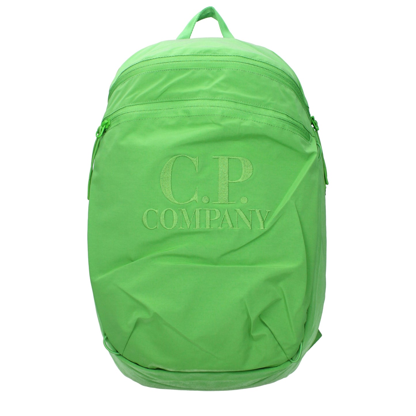 Backpack by C.P. Company for men in fabric green features an stately silhouette from the Fabric Backpack range, with a secure , ample , and versatile backpack-strap & adjustable-strap.