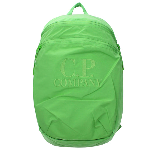 Backpack by C.P. Company for men in fabric green features an stately silhouette from the Fabric Backpack range, with a secure , ample , and versatile backpack-strap & adjustable-strap.