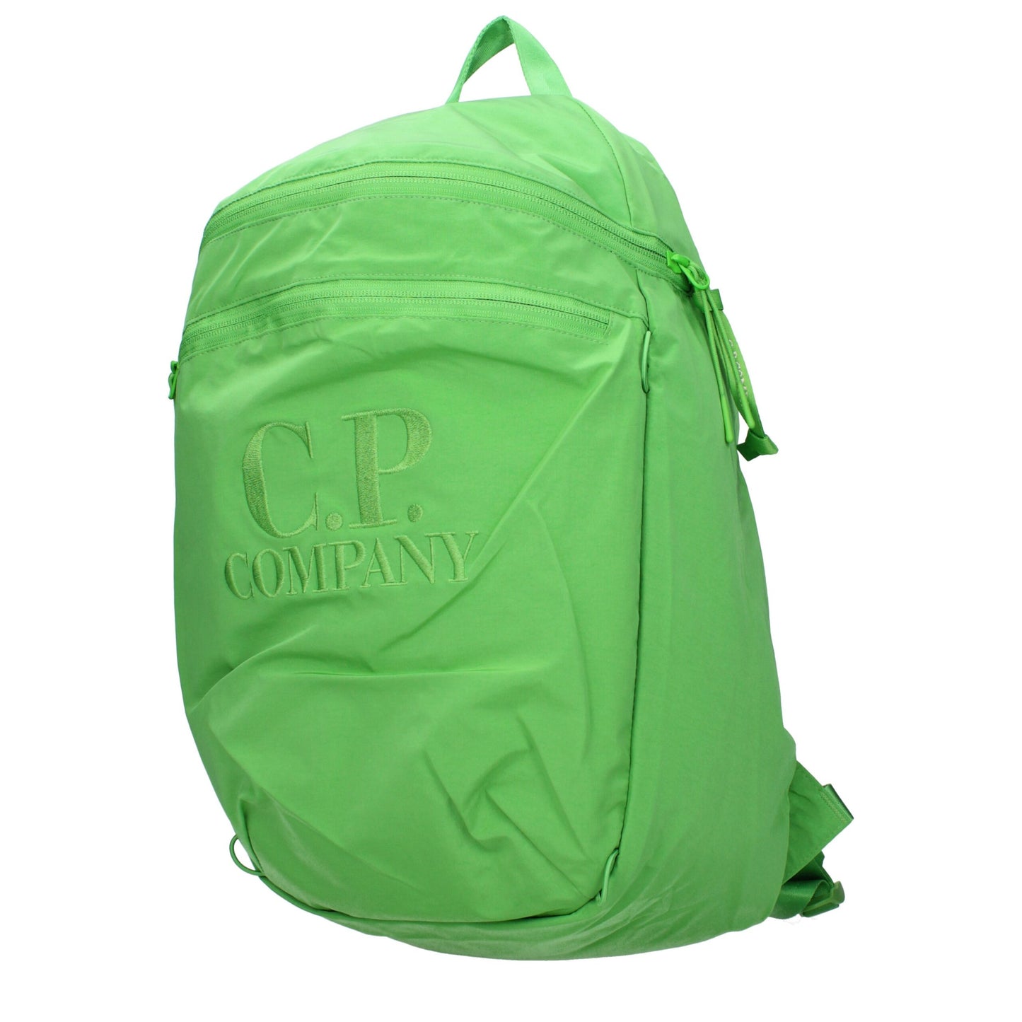 Backpack by C.P. Company for men in fabric green features a architectural Fabric Backpack design with a secure , ample , and versatile backpack-strap & adjustable-strap for a architectural finish.