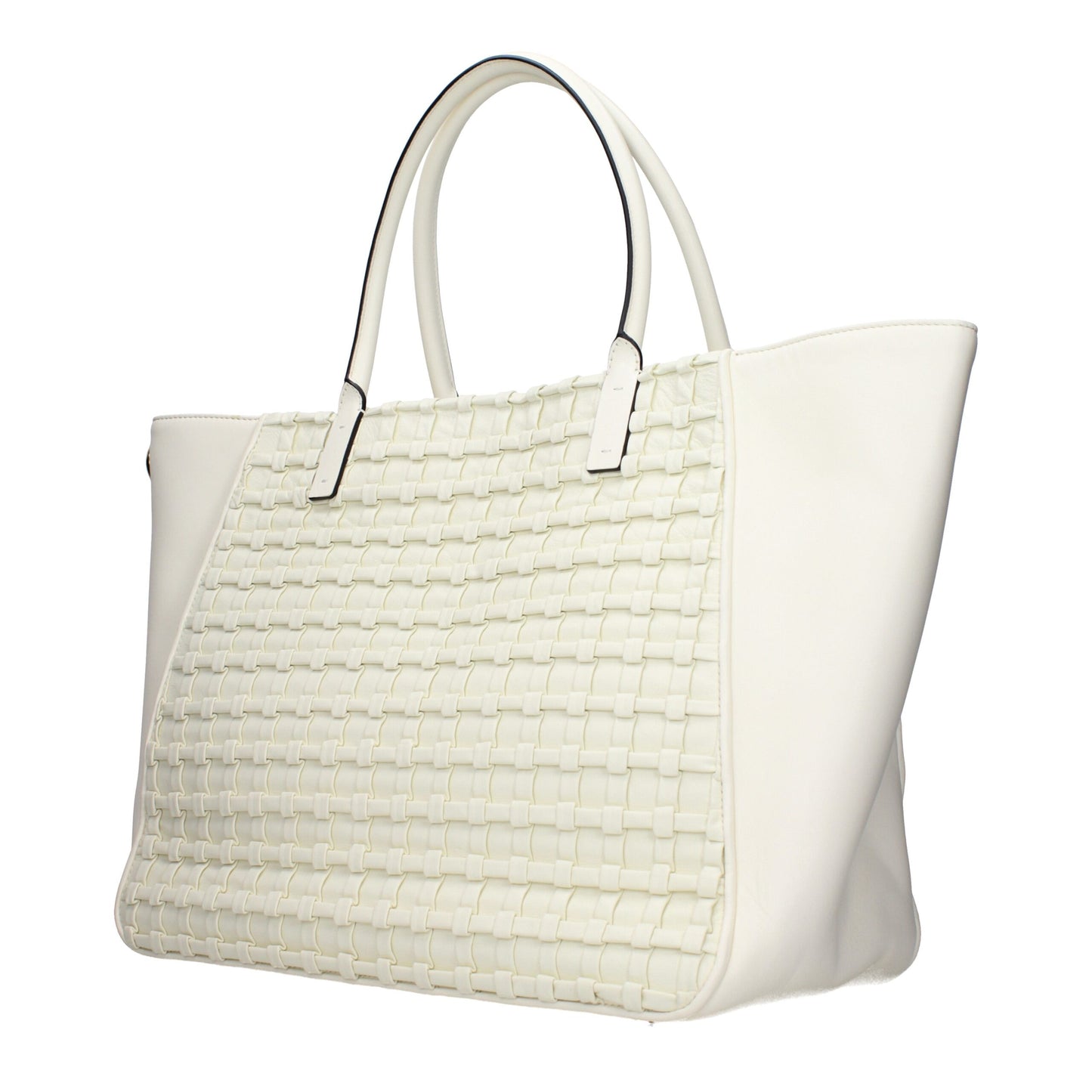 Handbag by Valentino Garavani for women in leather beige features a signature silhouette, showcasing a secure and signature with versatile for a sophisticated look.