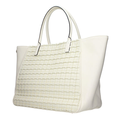 Handbag by Valentino Garavani for women in leather beige features a signature silhouette, showcasing a secure and signature with versatile for a sophisticated look.