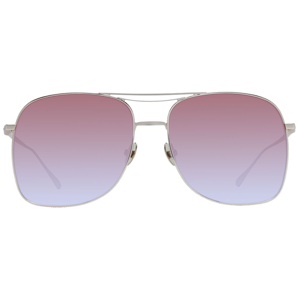 Sunglasses by Scotch & Soda for women in stainless steel gold features a sumptuous silhouette, showcasing a sumptuous full-rim square frame design in gold coloured frame with high-performance gradient category-2-medium-tint lens.