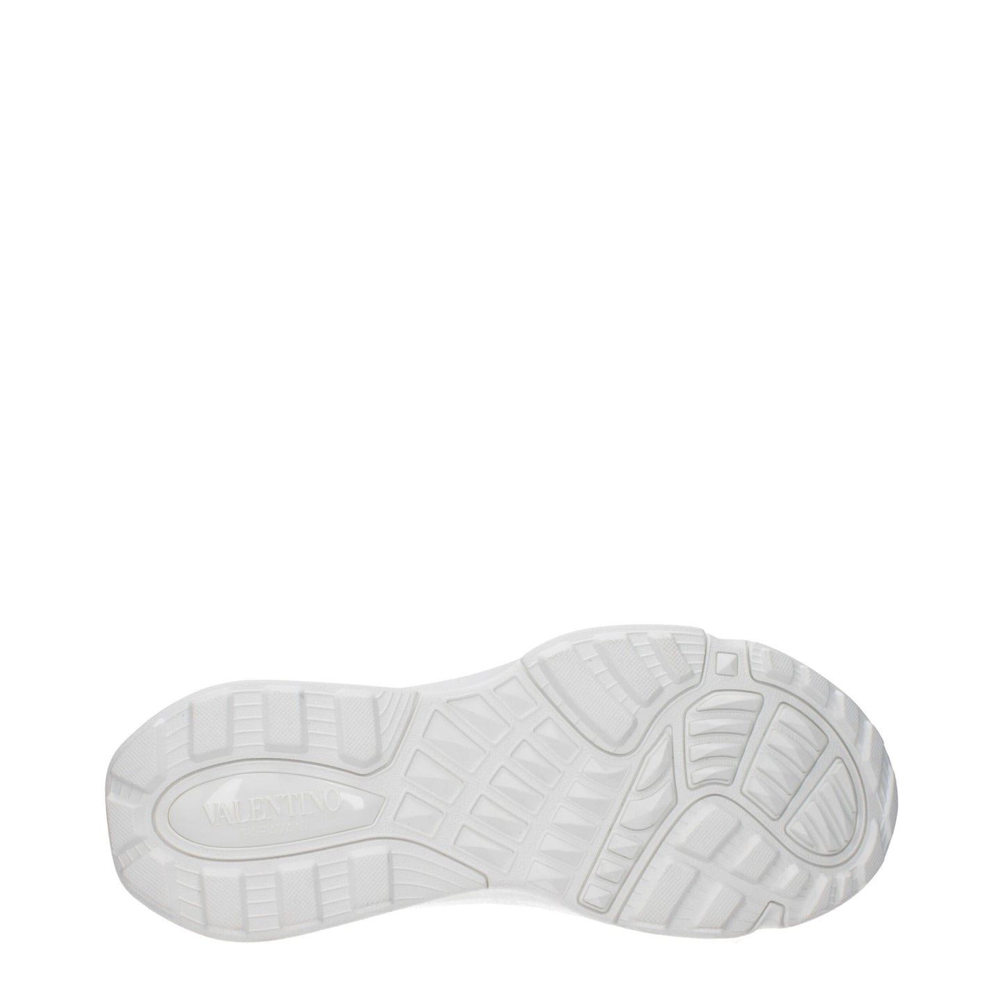 Athletic Sneakers by Valentino Garavani for men in rubber & fabric gray, light-grey & white presents a sleek silhouette, perfectly capturing the athletic style essence of Men's Athletic Rubber & Fabric Sneakers with its sleek design and premium finish.