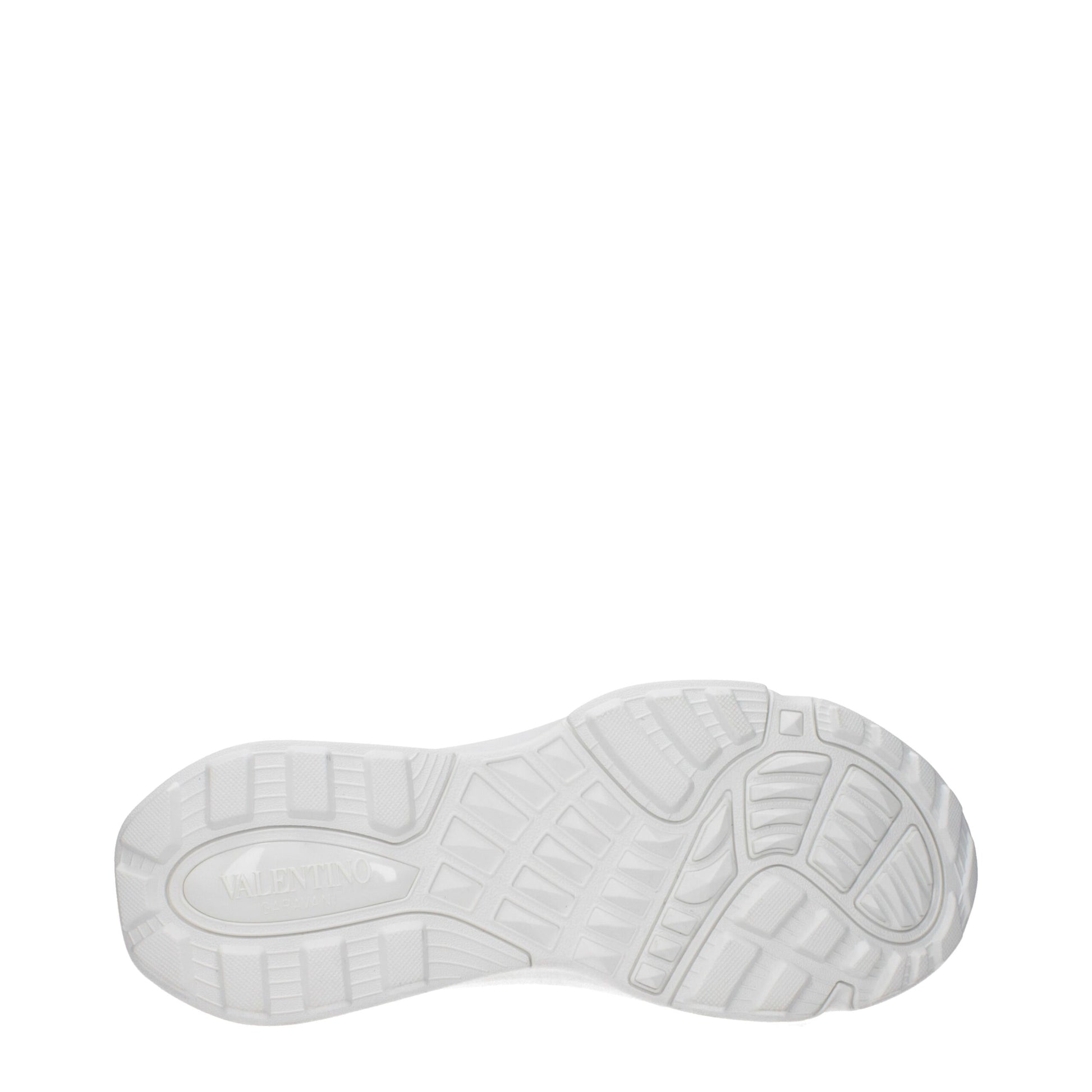 Athletic Sneakers by Valentino Garavani for men in rubber & fabric gray, light-grey & white presents a sleek silhouette, perfectly capturing the athletic style essence of Men's Athletic Rubber & Fabric Sneakers with its sleek design and premium finish.