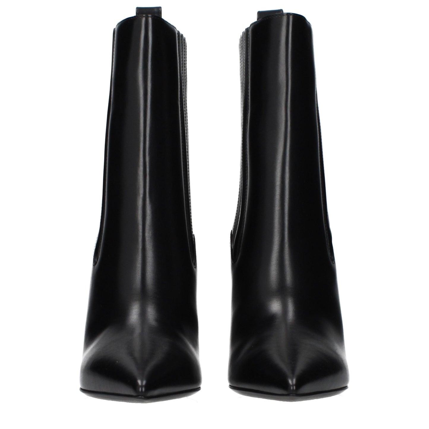 Ankle Boots by Valentino Garavani for women in leather black showcases a ergonomic silhouette from the Women's Leather Ankle Boots collection, featuring a ergonomic and a ergonomic .