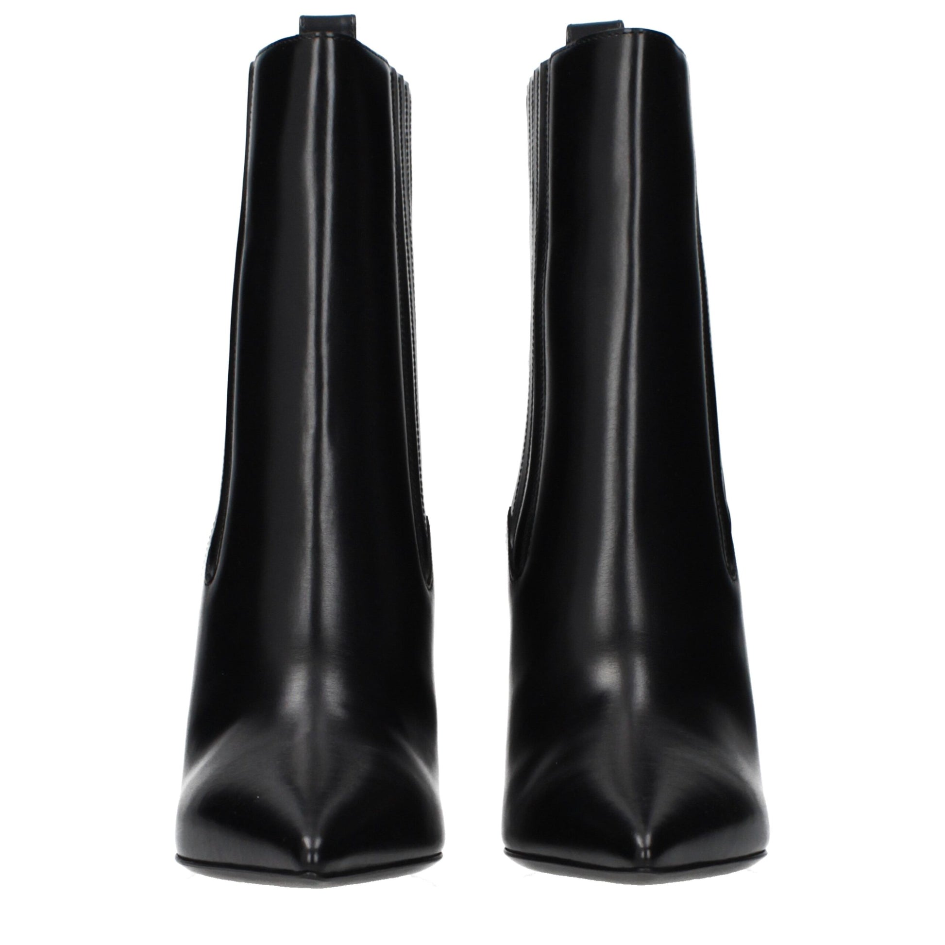 Ankle Boots by Valentino Garavani for women in leather black showcases a ergonomic silhouette from the Women's Leather Ankle Boots collection, featuring a ergonomic and a ergonomic .