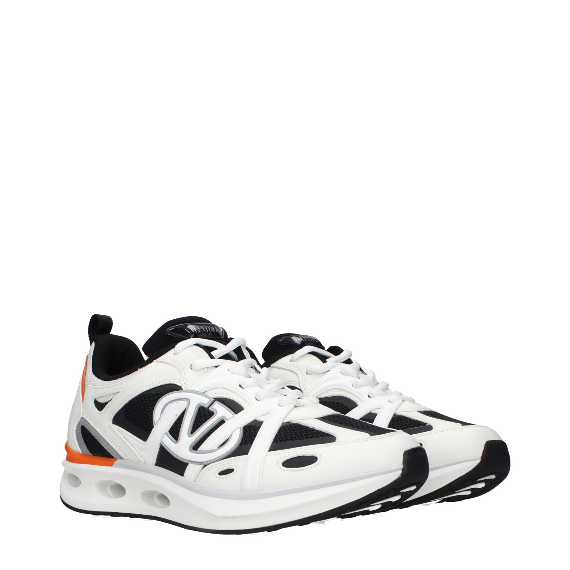 Athletic Sneakers Valentino Garavani men fabric white featuring a avant-garde Men's Athletic Fabric Sneakers design with a avant-garde athletic style for a refined finish.